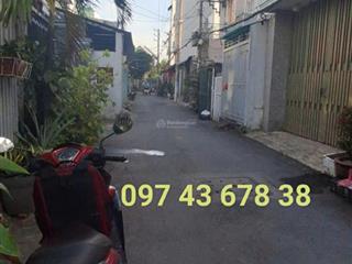 Nhà trệt 2 lầu hẻm xe tải thông bàn cờ khu coop gò vấp.