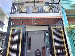 Nhà bán mới 100% tặng nội thất, 2 mặt tiền, hẻm không ngập nước gần aeon mall q8