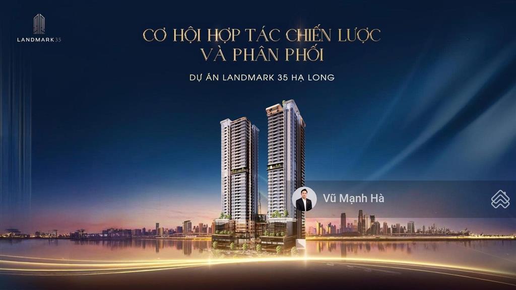 Landmark 35 igg studio vị trí trung tâm nhất hạ long, cạnh chợ cạnh trường, đầu tư là thắng.