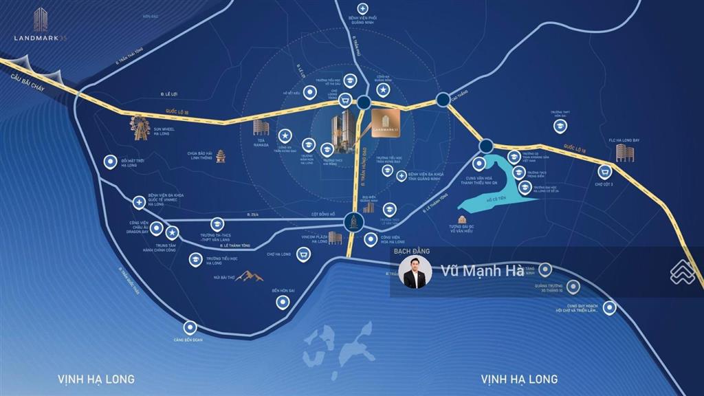 Landmark 35 igg studio vị trí trung tâm nhất hạ long, cạnh chợ cạnh trường, đầu tư là thắng.