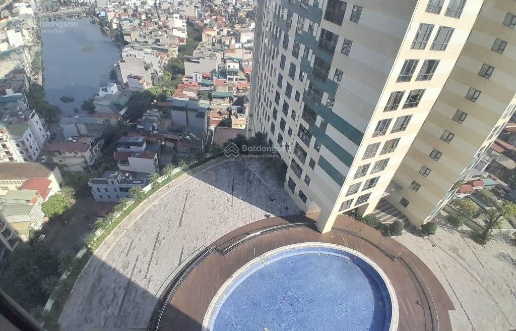 Căn góc mipec long biên  77m2  2pn  2wc  view hồ tai trâu & bể bơi  bancon hướng mát