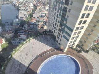 Căn góc mipec long biên  77m2  2pn  2wc  view hồ tai trâu & bể bơi  bancon hướng mát