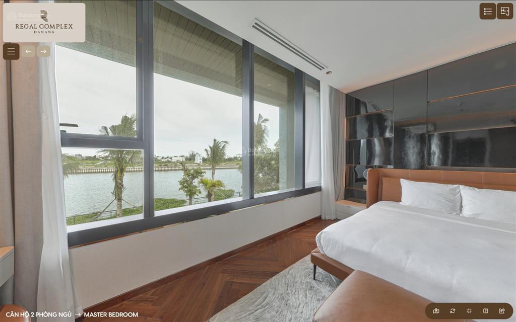 Siêu phẩm lô góc 2pn, view sông cổ cò  regal complex đà nẵng  81,7m2  chỉ từ 5 tỷ 332