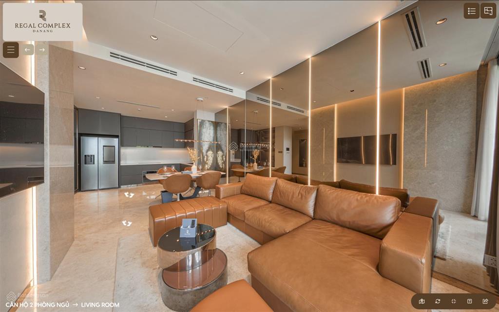 Siêu phẩm lô góc 2pn, view sông cổ cò  regal complex đà nẵng  81,7m2  chỉ từ 5 tỷ 332