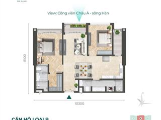 Giá tốt! 2pn vista residence, 76m2  tầng 6.02  4.5 tỷ  view thành phố, pháo hoa, sắp bàn giao