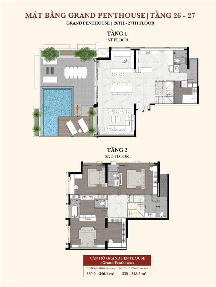 Grand penhouse đẳng cấp dự án kiều by kita, mặt tiền trần hưng đạo hướng về quận 1 hcm