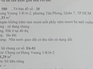 Căn góc hưng vượng 3, phú mỹ hưng, quận 7