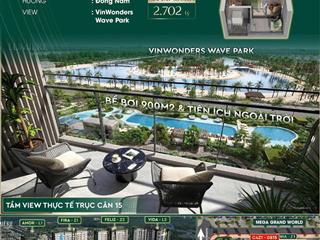 Bán nhanh căn studio lumière springbay  c4z1.0815 siêu đẹp, view nội khu đẳng cấp