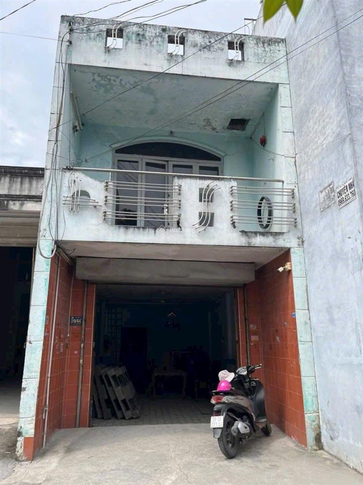 Bán nhà trệt + lầu mặt tiền tân xuân 7, hóc môn