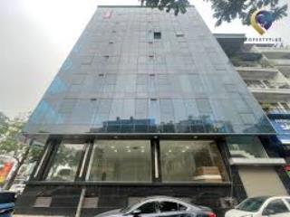 Bán tòa nhà mặt phố lạc long quân 85m2 9 tầng mặt tiền 10m hơn 74 tỷ 1 hầm thang máy kinhdoanh cc