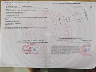 Bán đất đẹp đường nhựa 27m, tiềm năng tăng giá cao, đi hội an 2km