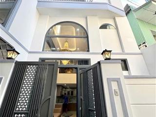 Nhà 4 tầng, gò vấp, 3pn 4wc, full nội thất, ngang 5.2m  cách mặt tiền 20m  7,2 tỷ