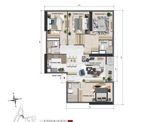 Căn 4pn trục 05 tòa f5 rẻ nhất dự án sun feliza suites cầu giấy chỉ 19,78 tỷ