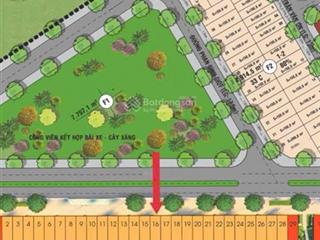 Nền mặt tiền võ văn kiệt khu đô thị hà tiên villas
