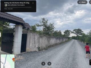 Bán nhà nghỉ dưỡng mặt tiền kênh đức lập, xã nhuận đức, củ chi tp. hcm