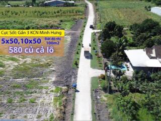 Cần bán nhanh lô đất đô thị minh hưng 3, 215m2 chỉ 545 triệu, còn lại ngân hàng hỗ trợ 400 triệu