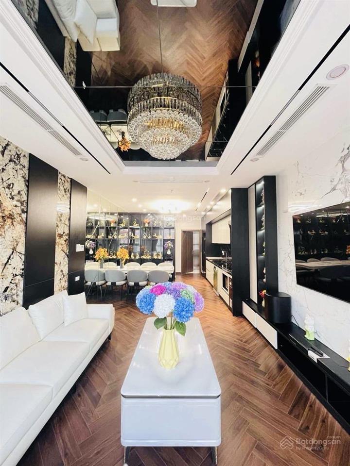 Bán nhà phân lô hồ đền lừ gara thang máy, 7 tầng mới, nội thất xịn, ô tô tránh, 19.5 tỷ