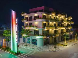 Bán lô góc 2 mặt tiền  lô duy nhất giá dưới 5,5 tỷ! ngay cổng chính dự án bv bavella green park