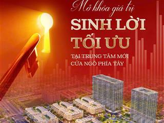 Chiết khấu 12%/căn liền kề nhà phố tại sgo la porta phúc thọ  bank hỗ trợ 70%, lãi suất 0%