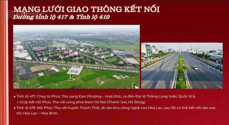 Bán liền kề tại kđt la porta phúc thọ chiết khấu 15%  sổ đỏ lâu dài, đi bộ ra công viên lớn