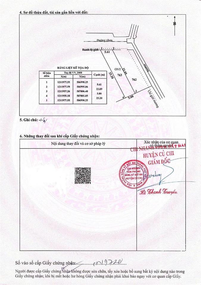 Bán đất chính chủ, trục đường hồ văn tắng. gần bv xuyên á và vinhome hóc môn