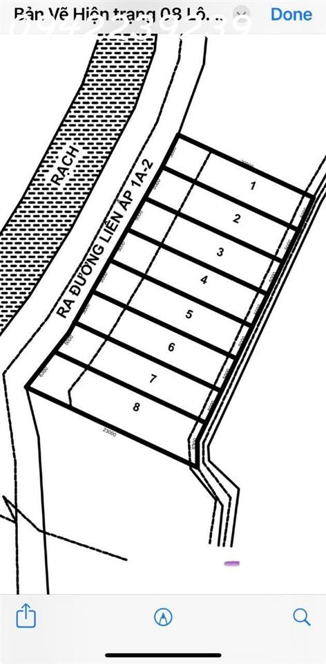 110m2 thổ cư, giá 900tr, đường oto vào tới đất, Tây Ninh ( xã Tân Trach, huyện Cần Đước,