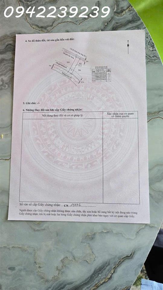 110m2 thổ cư, giá 900tr, đường oto vào tới đất, Tây Ninh ( xã Tân Trach, huyện Cần Đước,