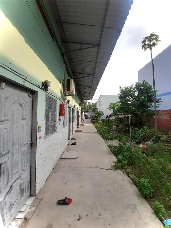 Trọ (6 phòng) thu nhập 7tr/tháng 135m2 = 6m x 22m ở tân phú trung củ chi, sổ hồng riêng, giá 900tr