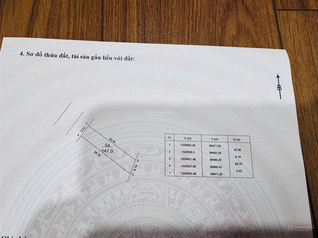 Chính chủ bán đất mặt đường 420, thạch thất, hà nội, diện tích đất 147 m2, full thổ cư, nở hậu