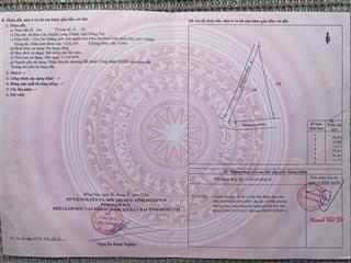 Bán nhanh lô đất đẹp mặt tiền đường giao thông bàu cạn, long thành