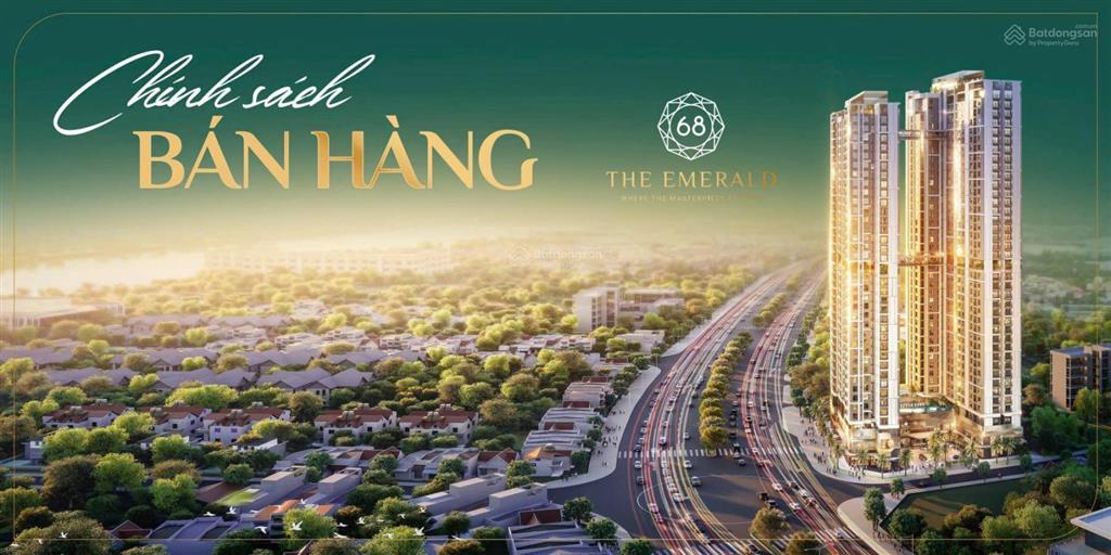 The emerald 68 1 phòng ngủ chuyển nhượng giá tốt 1 tỷ 950