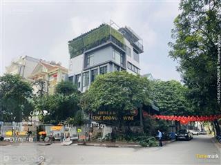 Bán biệt thự lô góc mặt phố trần kim xuyến, yên hòa, 263.8m2, 5 tầng, kinh doanh đỉnh, cho thuê tốt