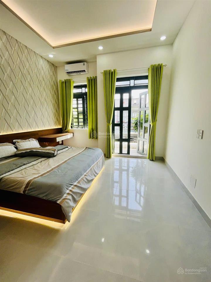 Nhà đẹp lung linh 3 tầng 4pn hẻm ô tô quay đầu, thạnh lộc 57, gần hà huy giáp giá chỉ 4.75tỷ