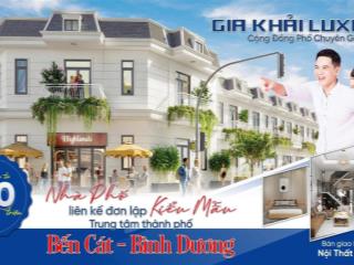 Nhà phố tài lộc  gia khải luxury  giá chỉ 2.7tỷ đầu tư an toàn, sinh lời vượt trội