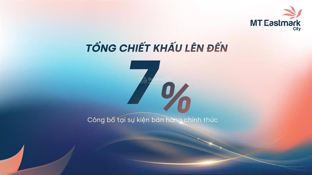 Mt eastmark city  căn hộ đã hoàn thiện, đã có sổ hồng  mua trực tiếp gamuda land  giá từ 50tr/m2