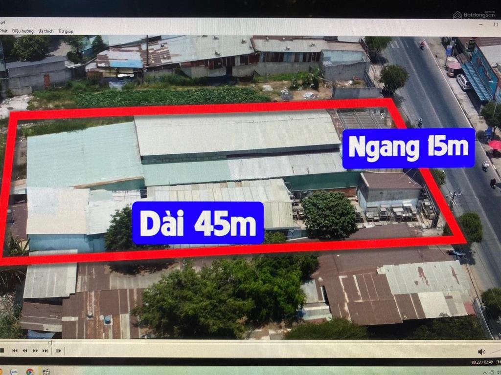 Cần bán gấp đất mt đường lê văn khương 2763m2, sẵn nhà xưởng khai thác ngay