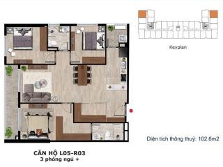 Đón hoàng hôn màu tím duy nhất căn góc hướng tây nam