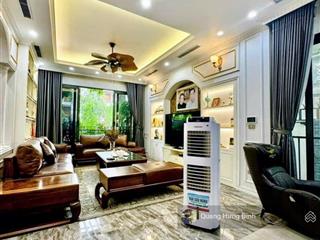 Biệt thự mặt đường đôi kđt xa la, hà đông 230m24t1 hầm. mặt tiền 11m, sổ hoàn công, nộ thất đẹp.