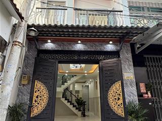 Hẻm xe hơi nhà mới đẹp ở ngay giáp tân phú  45m2 2 tầng kiên cố  nở hậu nhẹ  chỉ nhỉnh 4 tỷ