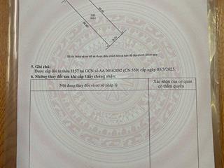 Bán 355m2 đất trồng cây hàng năm cực đẹp tại vân côn, an khánh, hn