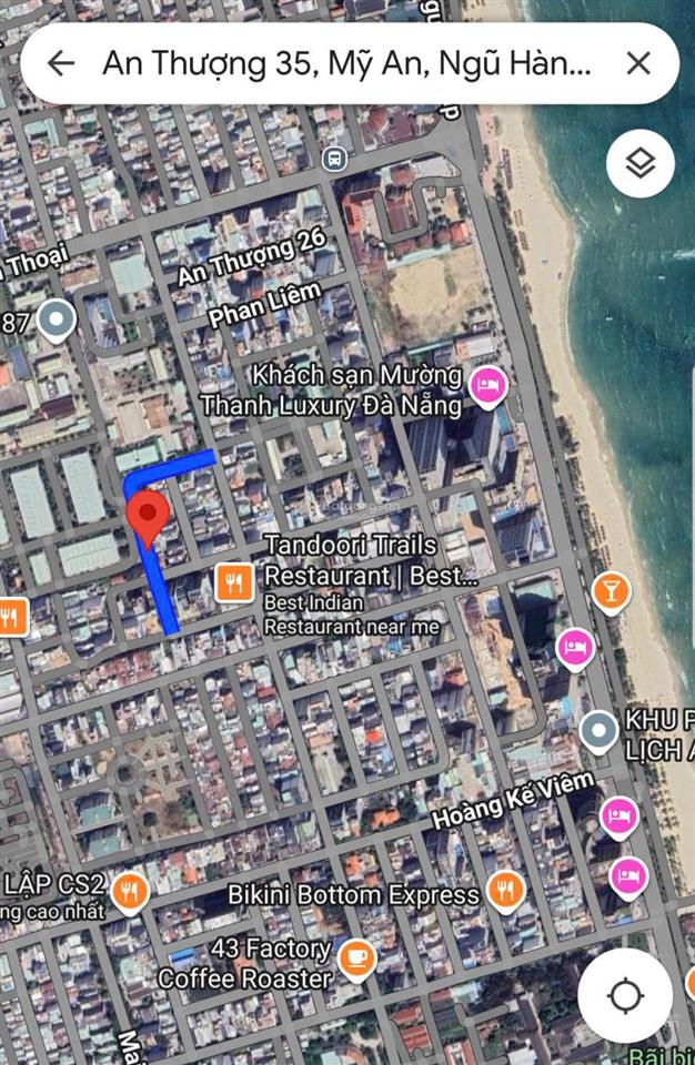 Phố tây! bán tòa căn hộ 6 tầng 105m  32,99 tỷ  mt an thượng 35  q. ngũ hành sơn