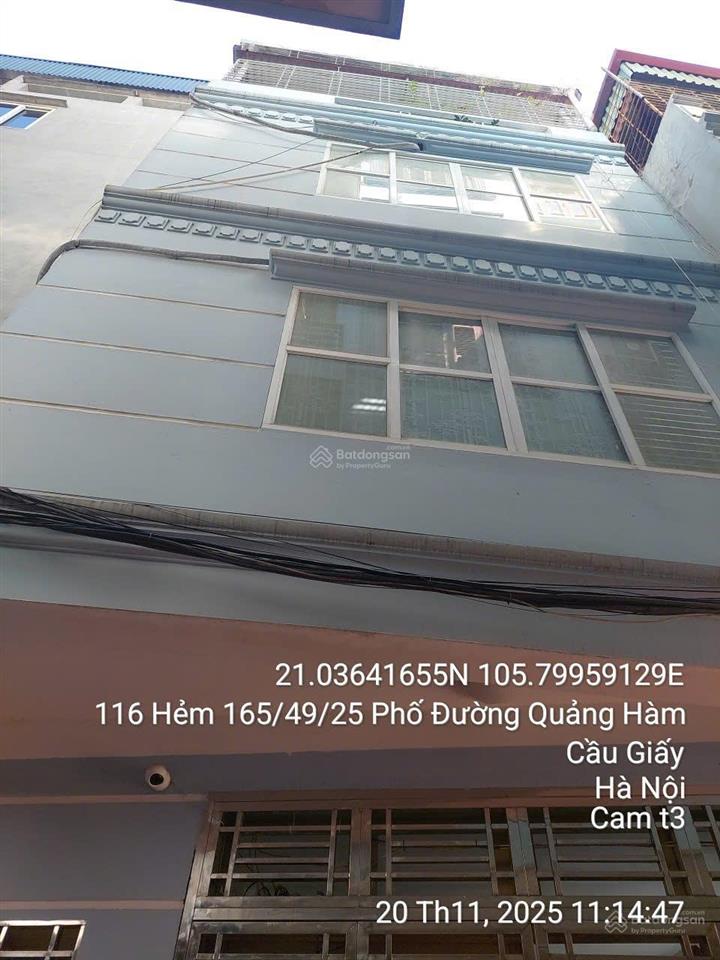 Cho thuê nhà 4 tầng tại dương quảng hàm cầu giấy hà nội