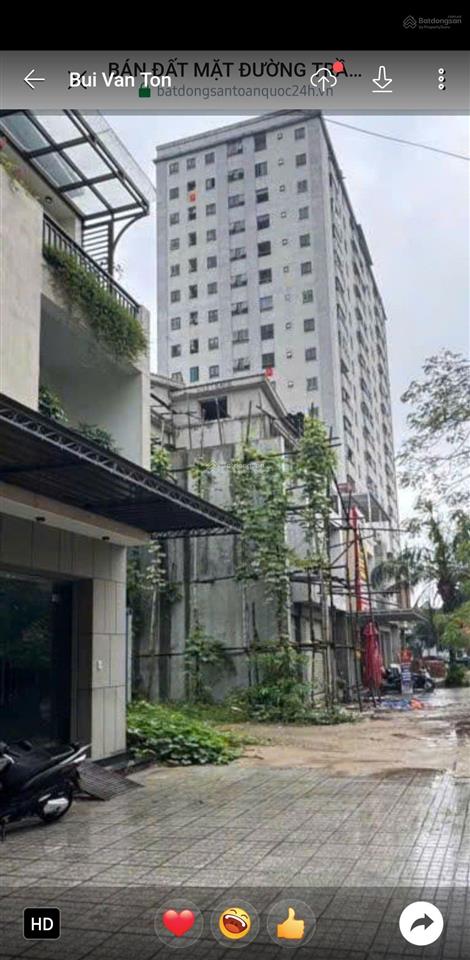 Chính chủ bán lô đất lk 75tr/m2 (7.5m trần nguyên hãn sổ đỏ cienco4) cung càn