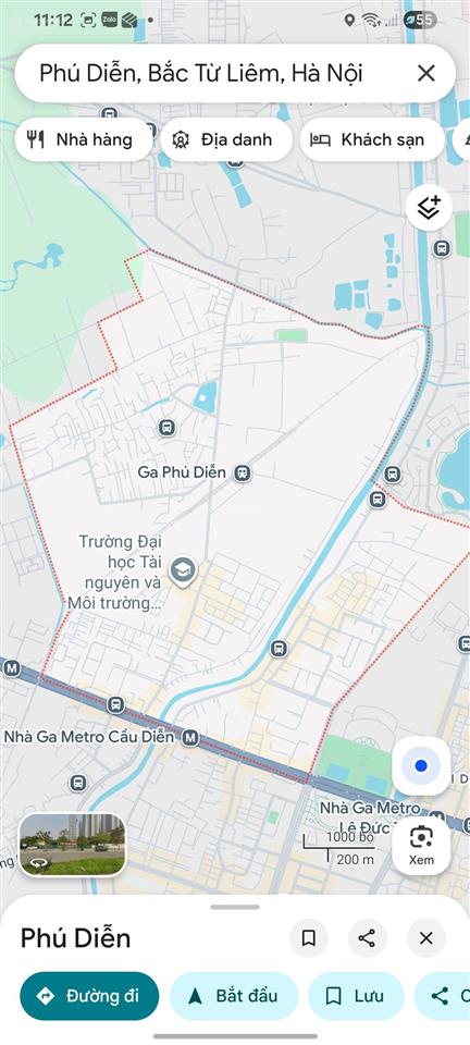 Siêu phẩm bán lô đất tặng nhà phú diễn  65m², mt 7m vị trí kd đỉnh cao giá chỉ 14xxx ti