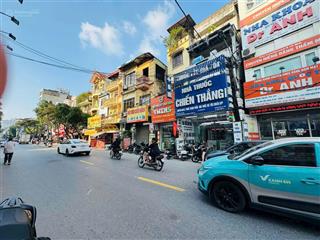 Chính chủ bán nhà mặt phố văn quán  2 mặt tiền  khu vực sầm uất  gần hồ và nhiều trường đại học