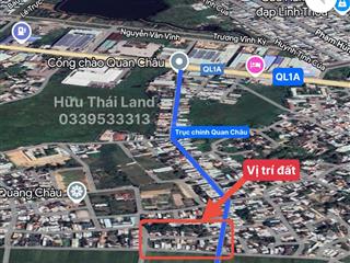 Lô duy nhất mặt tiền quan châu  hoà xuân