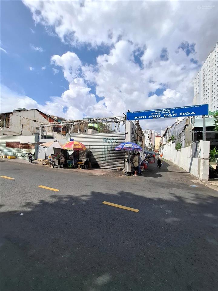 Bán đất 2 mặt tiền trần đình xu phường cô giang quận 1 cũ giá 450 tỷ