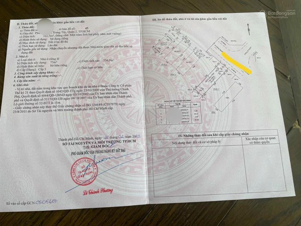 Bán nhà mặt tiền đường 52 bình trưng tây quận 2 giá 24 tỷ