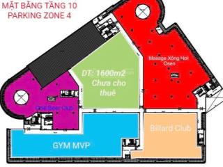 Cho thuê sàn vp và thương mại tầng 10 parking zone 4 vinhomes smart city chỉ từ 7$/m2