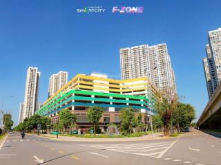 Mặt bằng đẹp  dòng tiền thật  kinh doanh 24/7 tại shophouse parking zone 4 vinhomes smart city